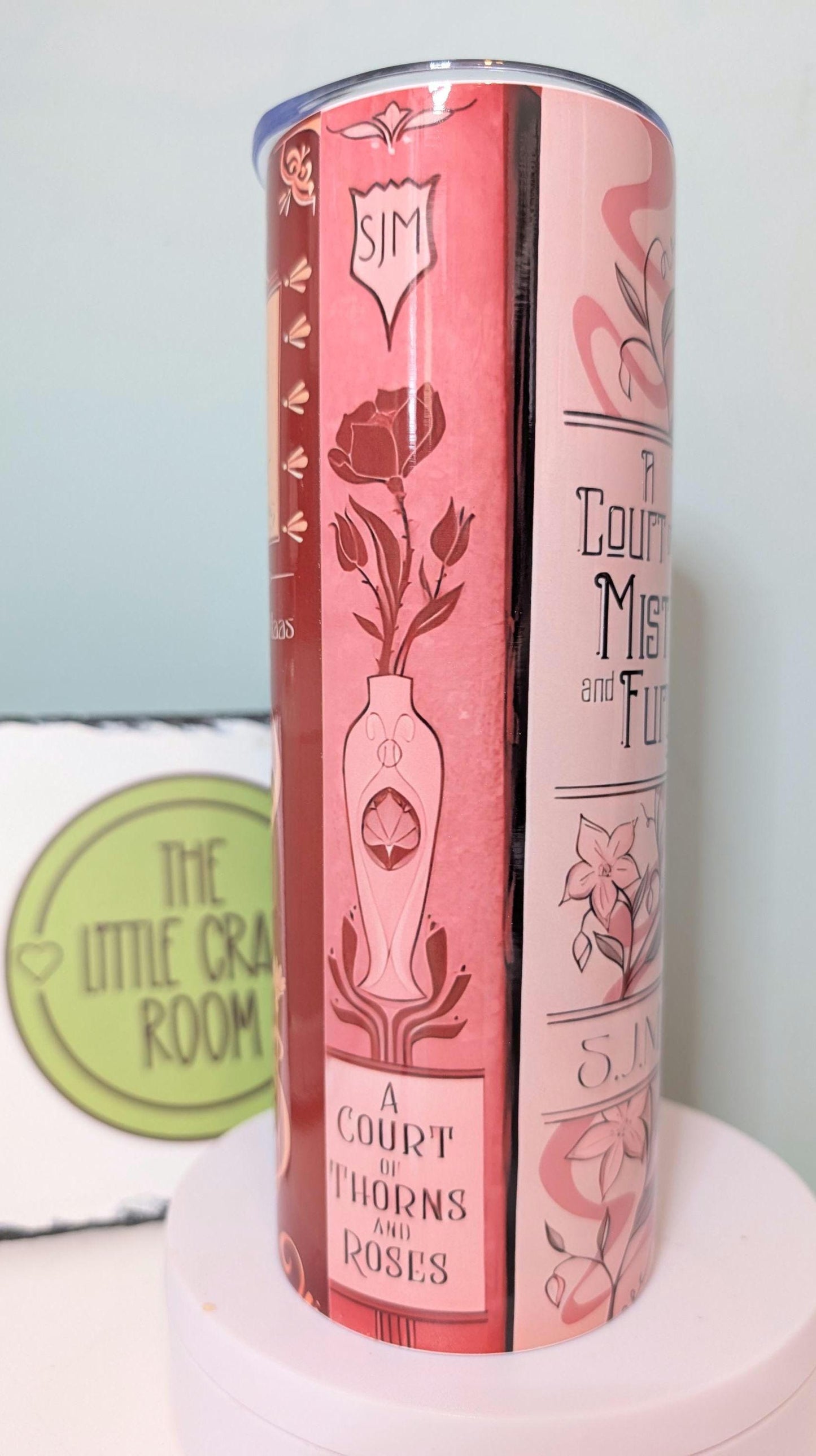 ACOTAR Tumbler Book Stack