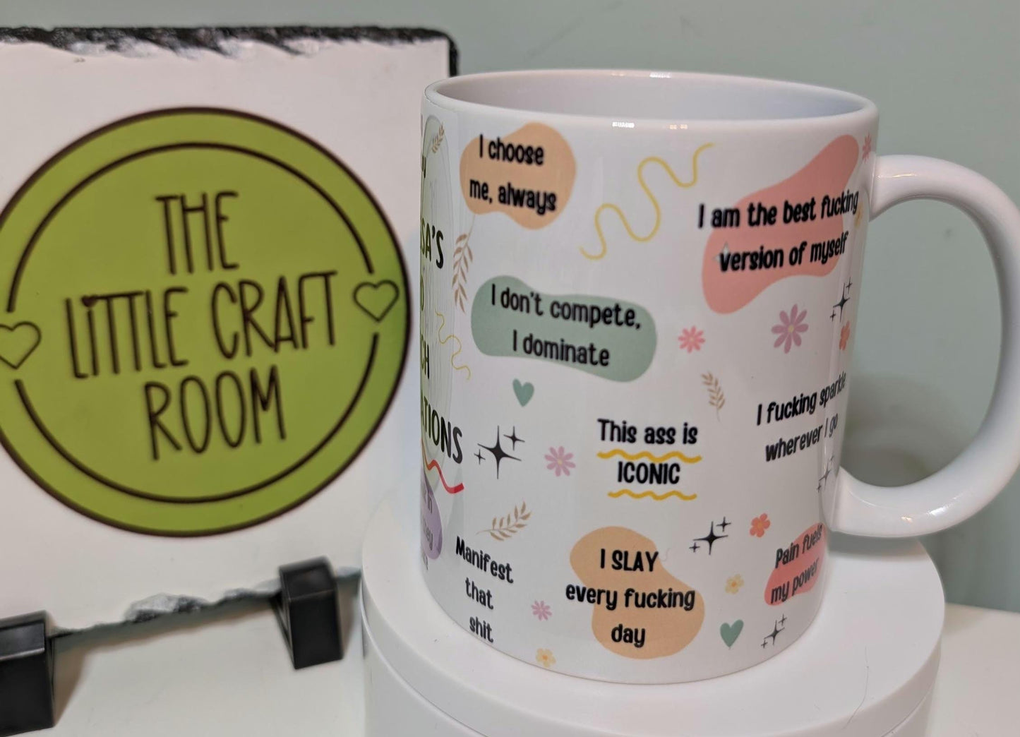 Bad B*Tch Affirmations mug