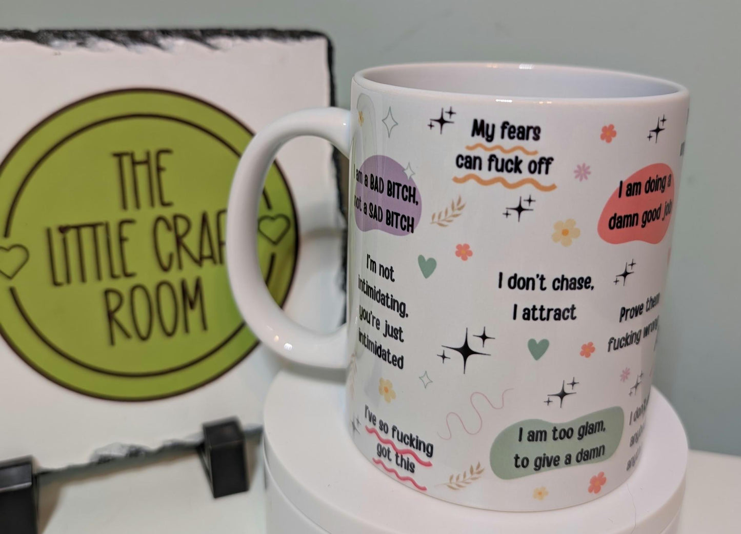 Bad B*Tch Affirmations mug