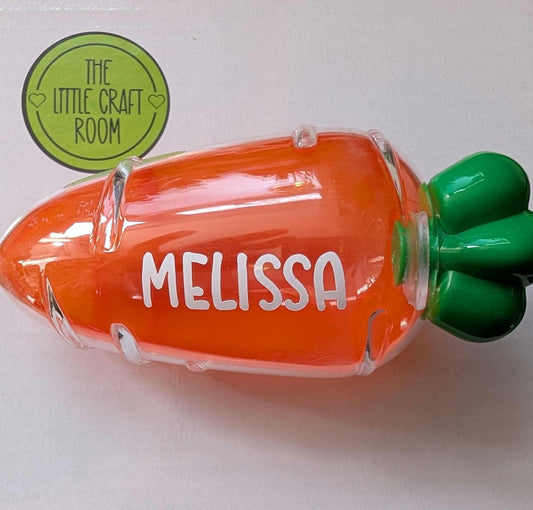 Personalised Carrot Treat Container| Easter Gift| Gift Box| Easter Treats| Easter Carrot| Fillable Easter Carrot