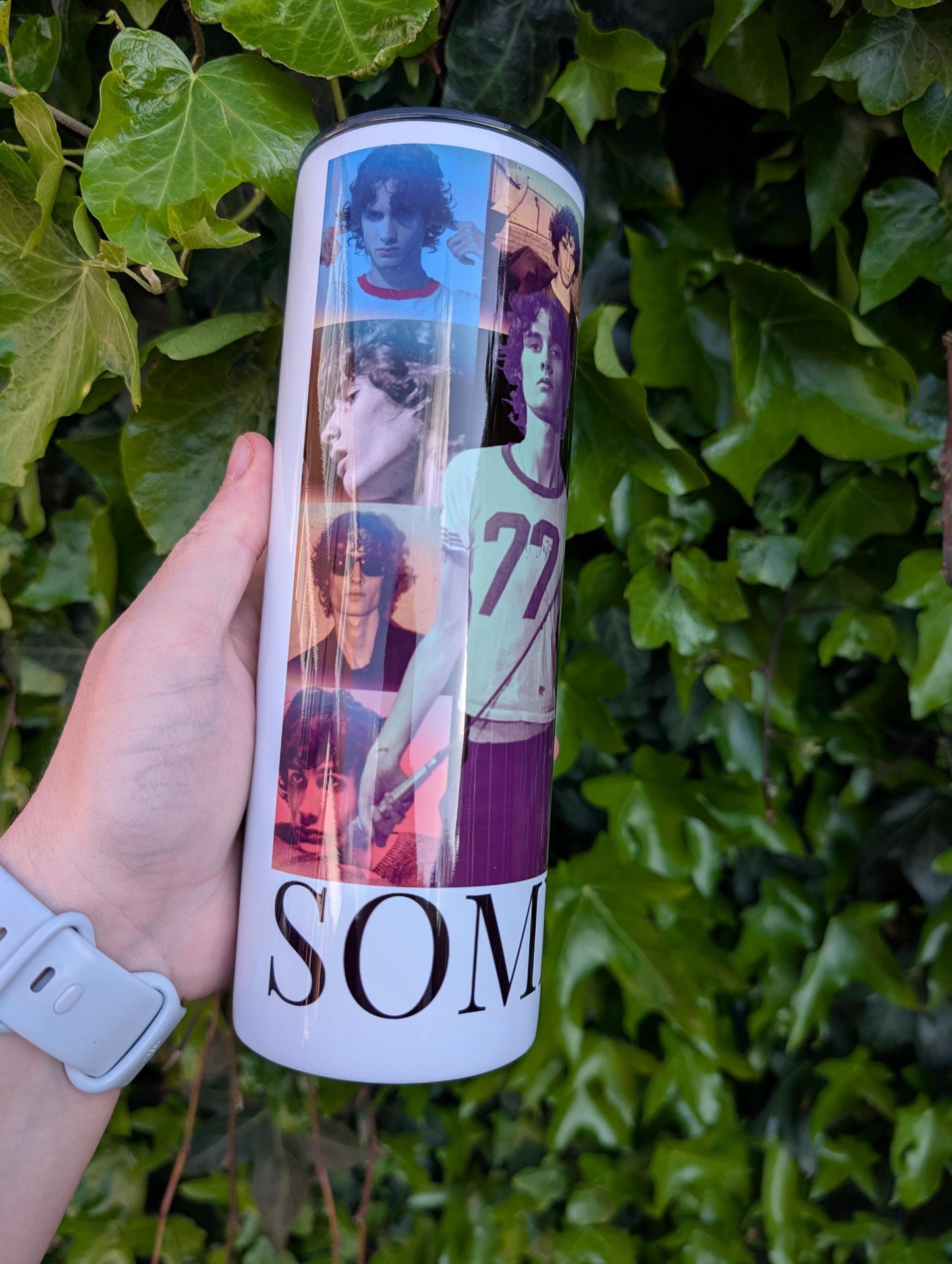 20oz Sombr inspired tumbler - stainless steel - hot & cold - coffee cup