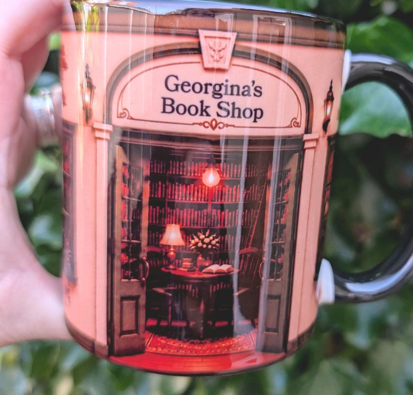 Personalised Bookshop Mug | Custom Book Lover Gift | Cosy Bookstore Coffee Cup | Reader Gift | Bookworm Mug