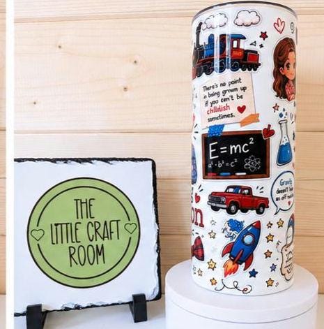 Young Sheldon Tumbler, Big Bang Theory 20oz Travel Cup, Science TV Show Gift, Stainless Steel Skinny Tumbler