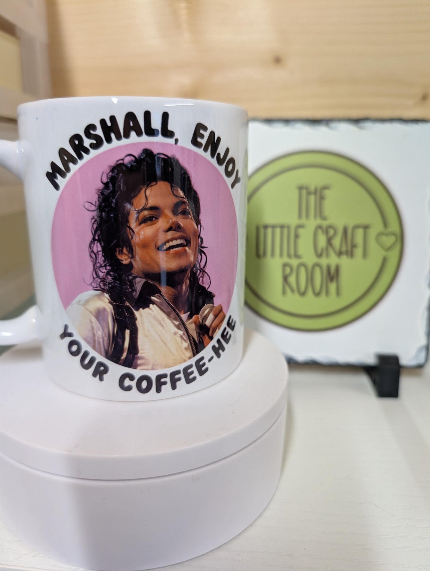 Personalised Coffee Hee Mug | Funny Pop Icon Inspired Coffee Mug | Tea Lover Gift | Retro Music Fan Present | Novelty Ceramic Cup
