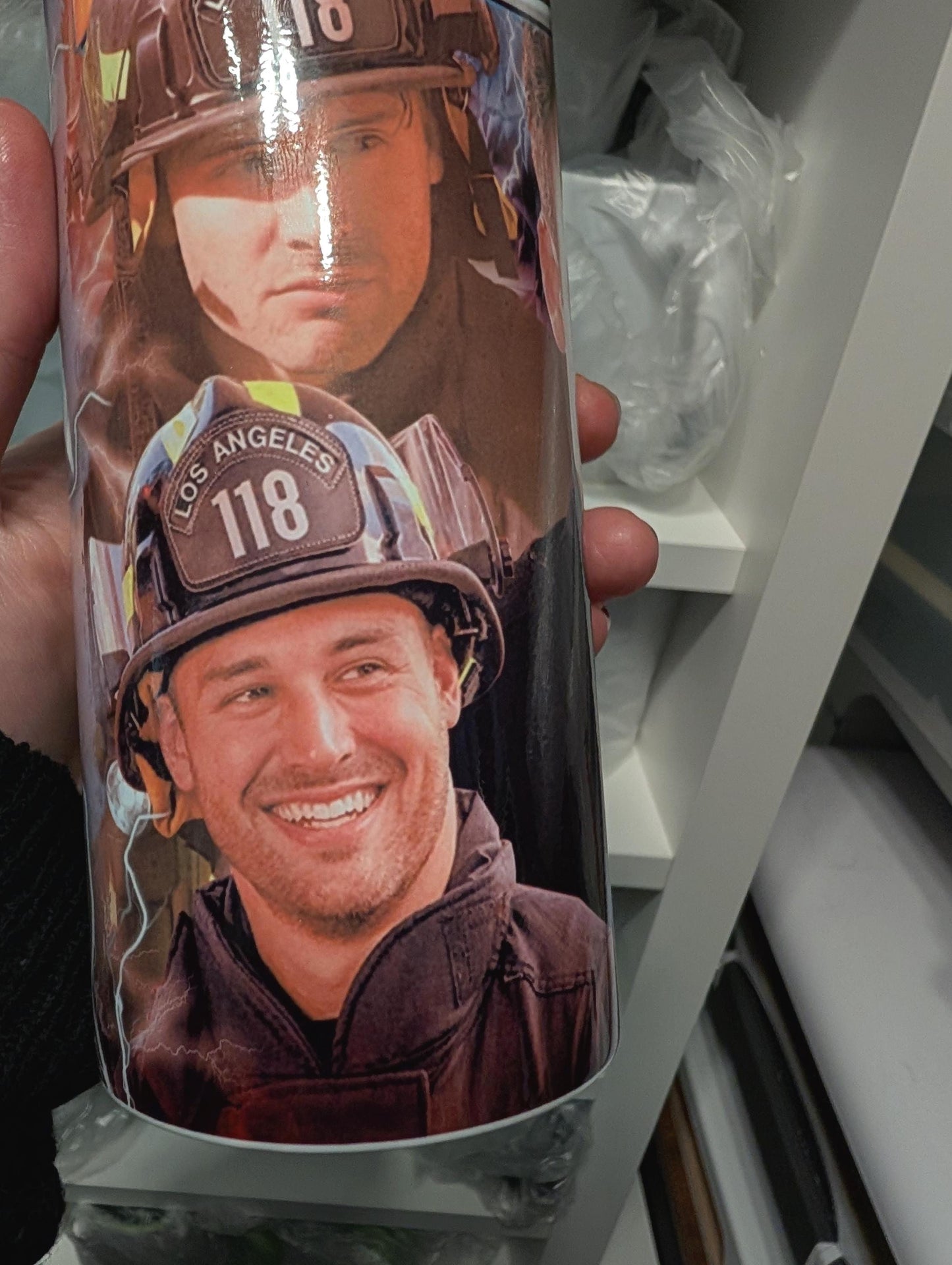Eddie Diaz Tumbler, 911 TV Show Fan Gift, 20oz Travel Cup