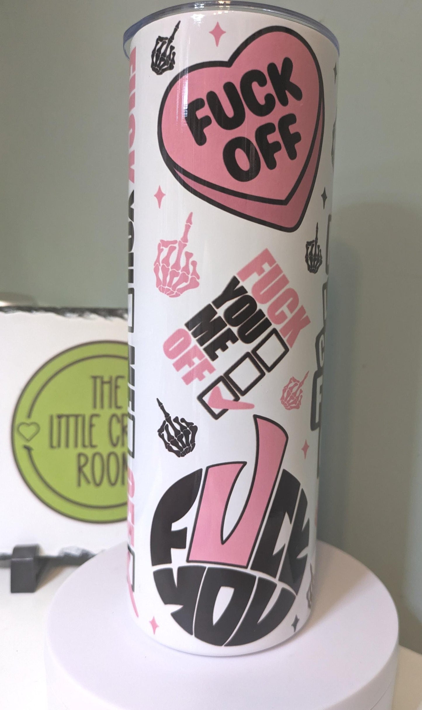 Sweary Tumbler, Rude Best Friend Gift, 20oz Insulated Travel Cup