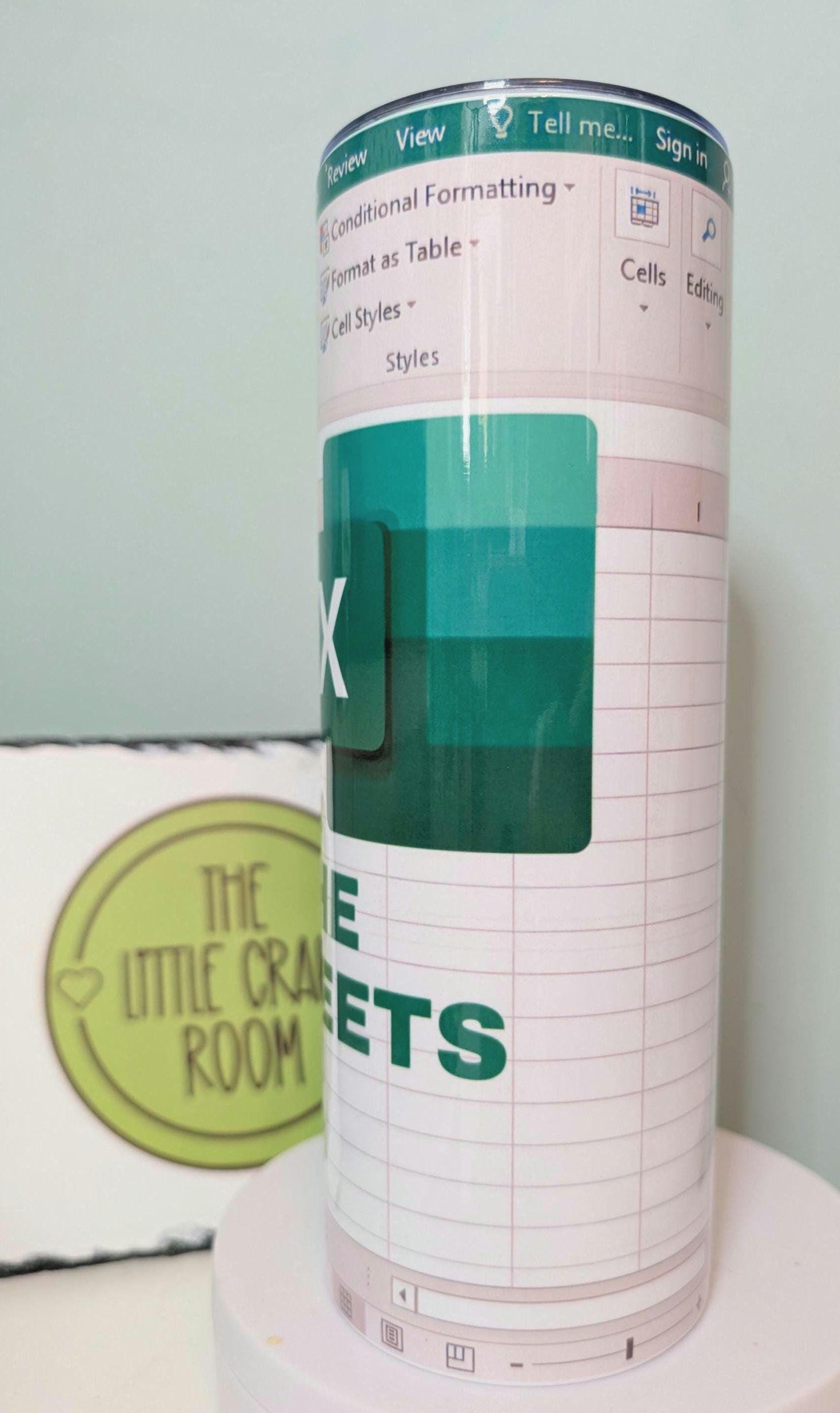 Freak in the Sheets Tumbler, Funny Spreadsheet 20oz Travel Cup