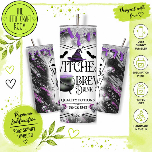 Witches Brew Tumbler, Gothic 20oz Insulated Travel Cup