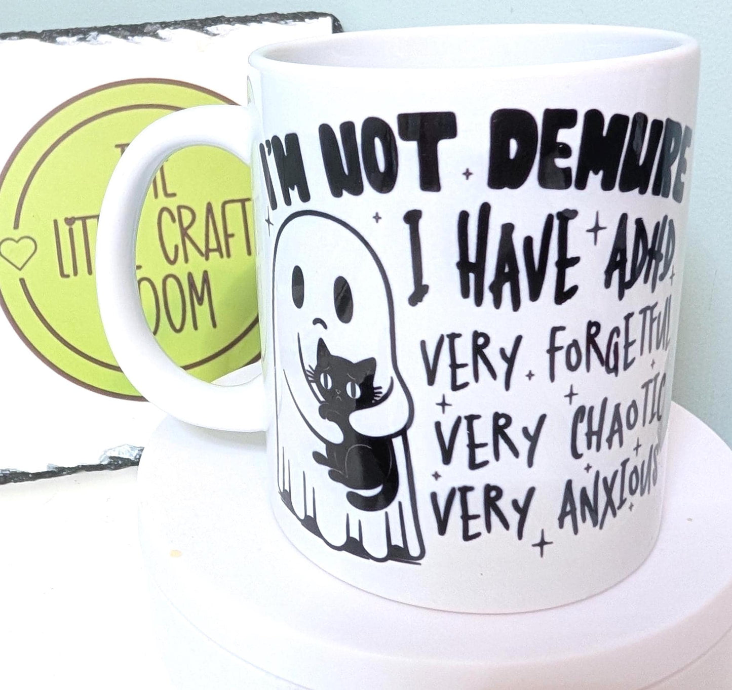 I’m Not Demure ADHD Mug