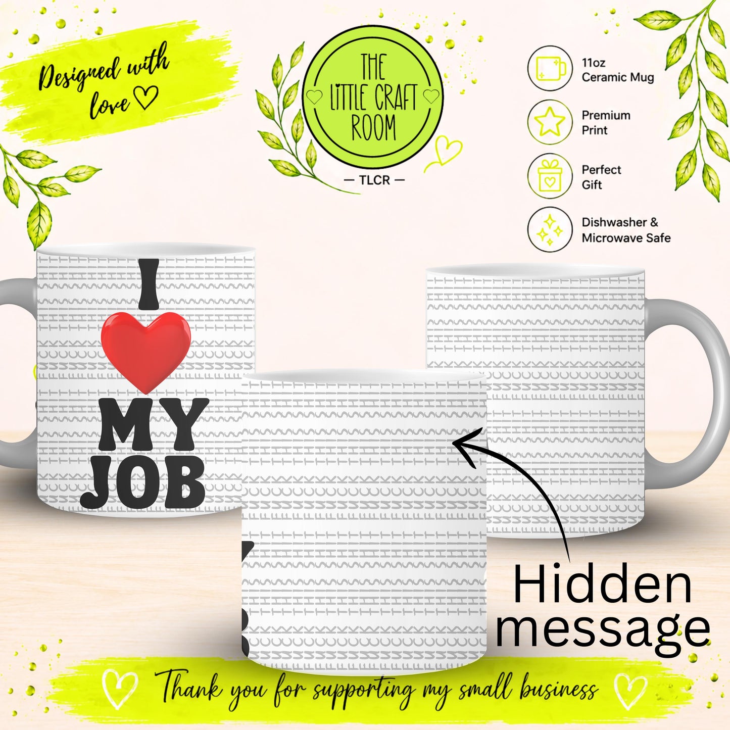 Fuck This Shit Hidden Message Mug