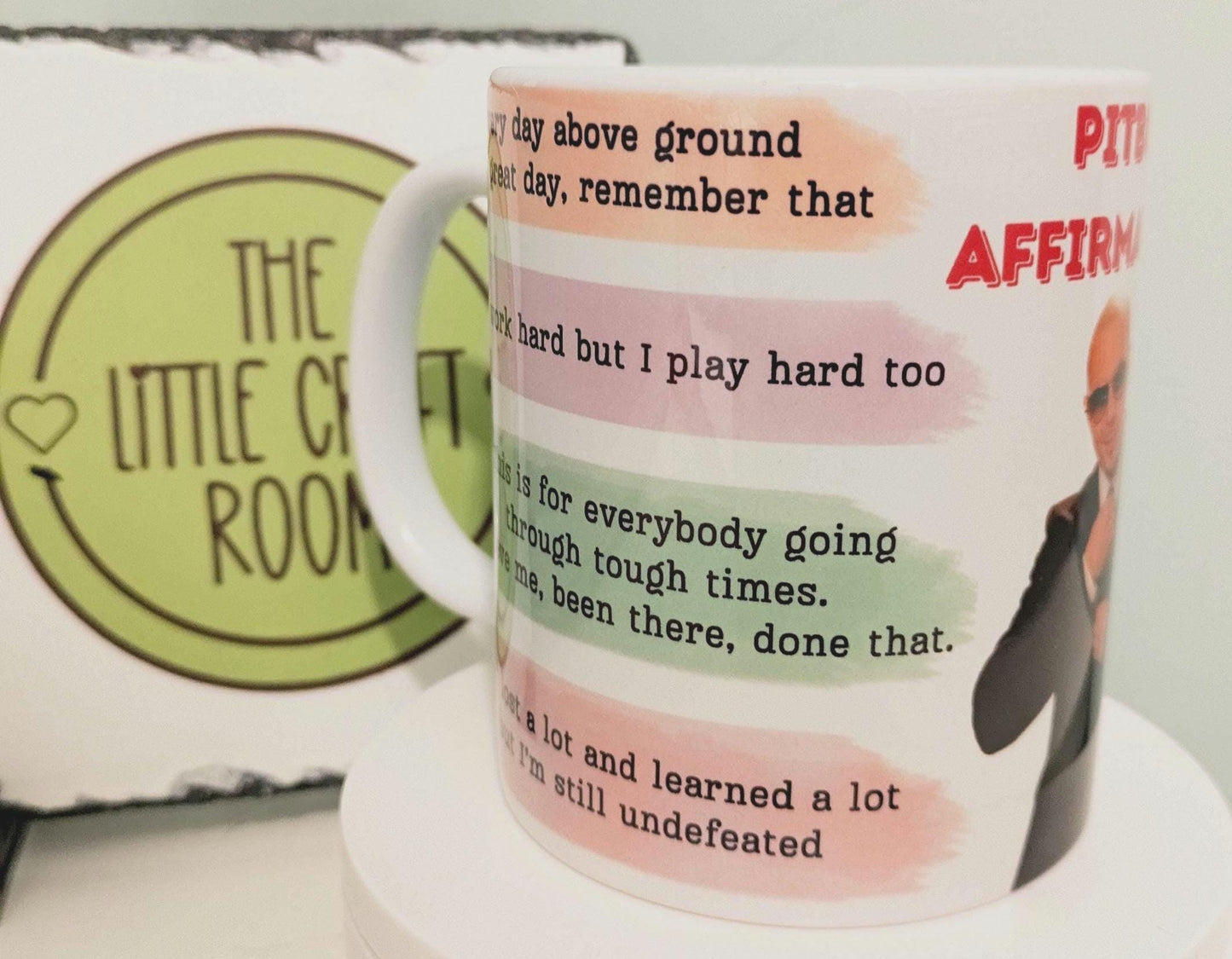 Personalised Pitbull Affirmations V1 Mug
