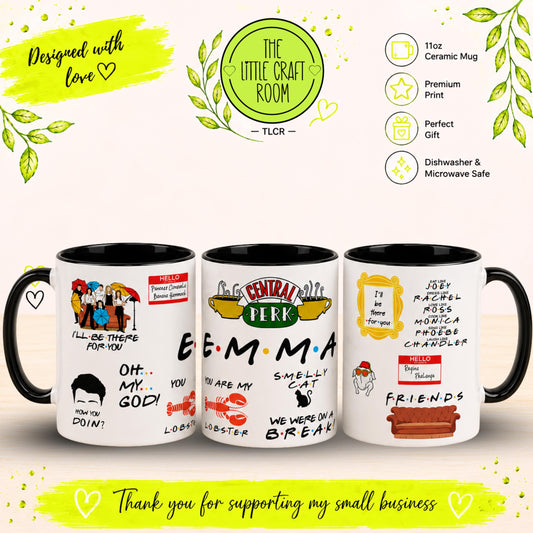 Personalised Friends Mug