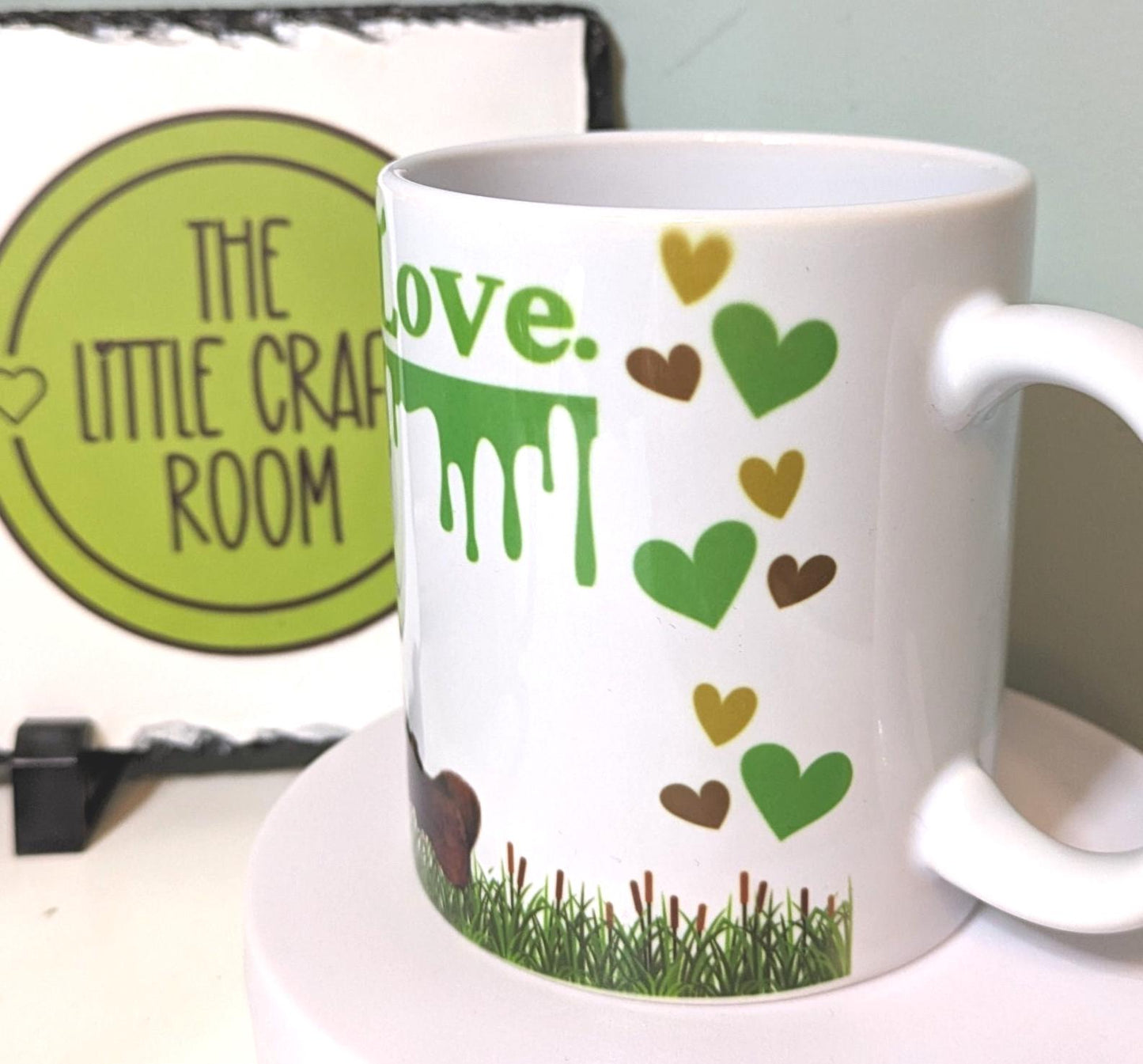 Green Ogre Mug, Live Laugh Love Mug
