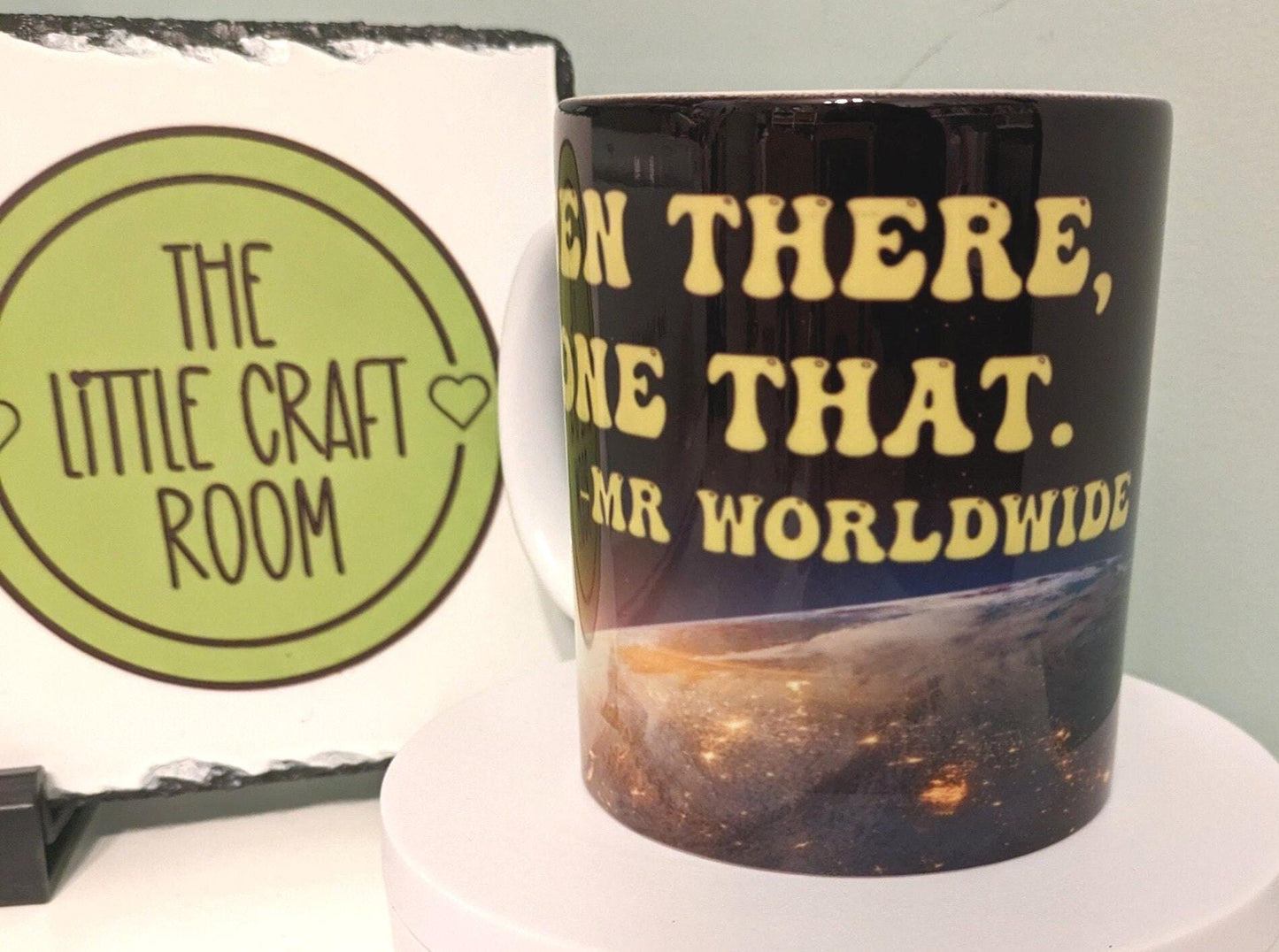 Been There Done That Mug, Mr Worldwide Meme, Funny Music Fan Gift