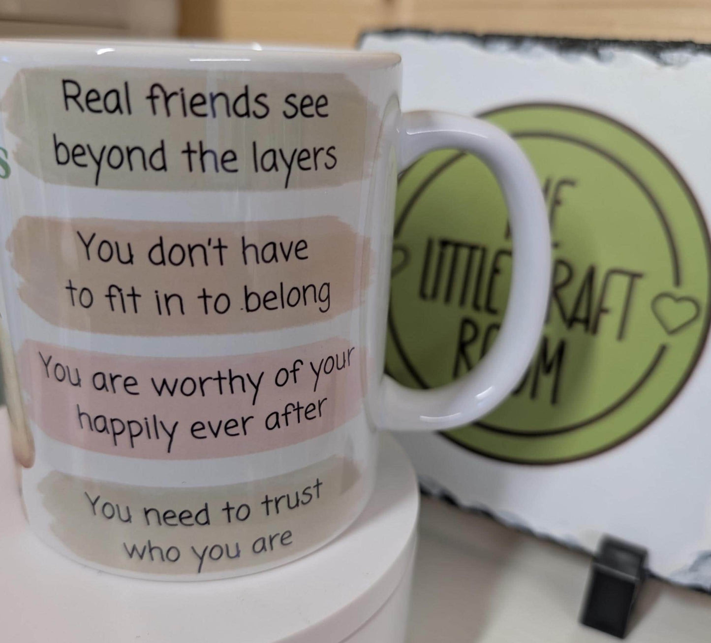 Funny Ogre Affirmations Mug, Quirky Swamp Coffee Cup