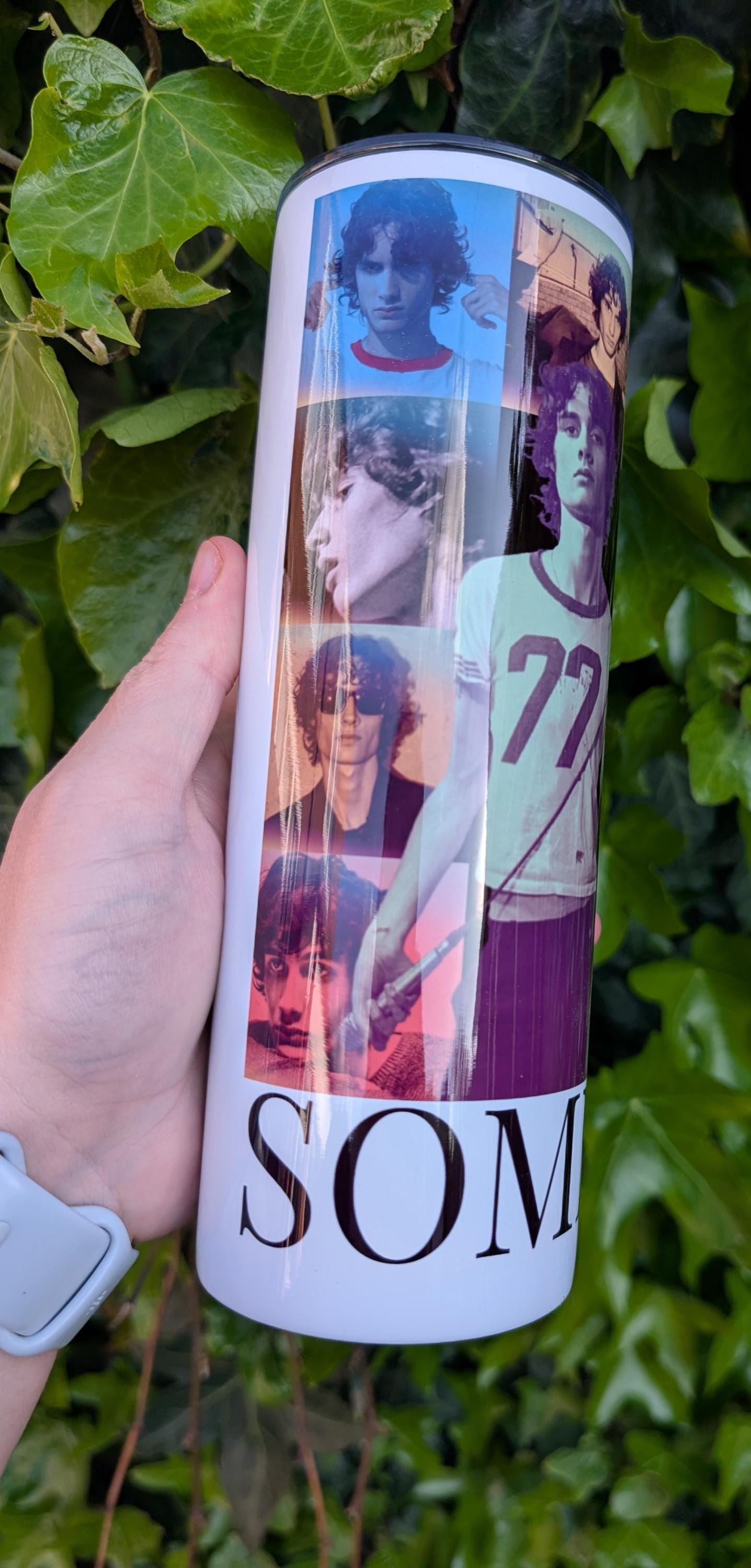 Sombr Tumbler, 20oz Stainless Steel Music Fan Cup