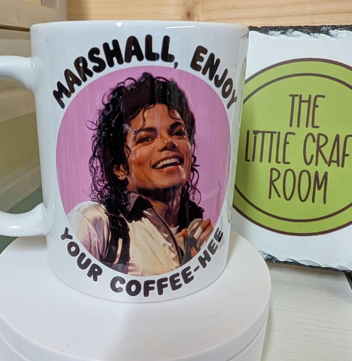Personalised Coffee Hee Mug | Funny Pop Icon Inspired Coffee Mug | Tea Lover Gift | Retro Music Fan Present | Novelty Ceramic Cup