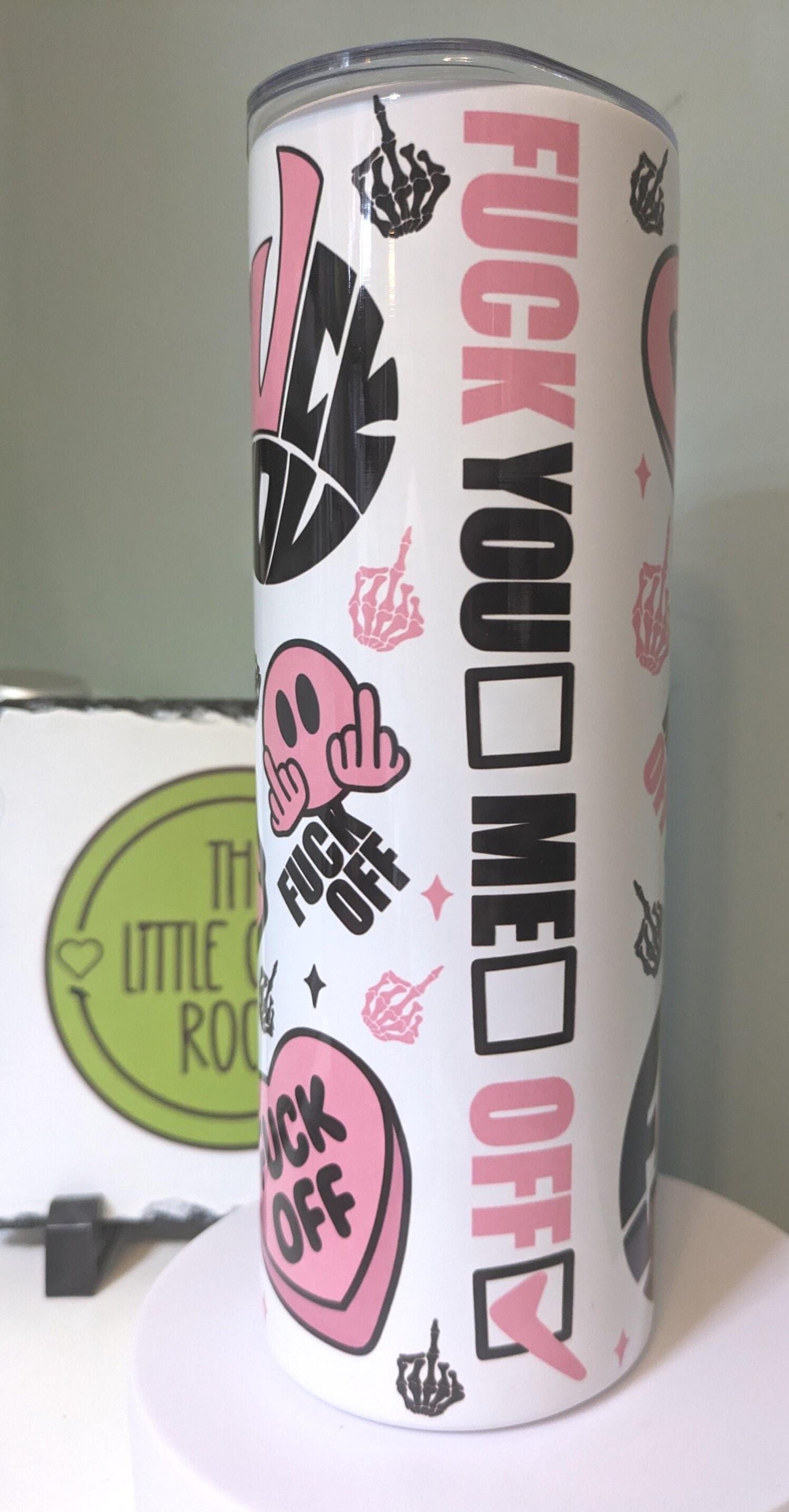 Sweary Tumbler, Rude Best Friend Gift, 20oz Insulated Travel Cup