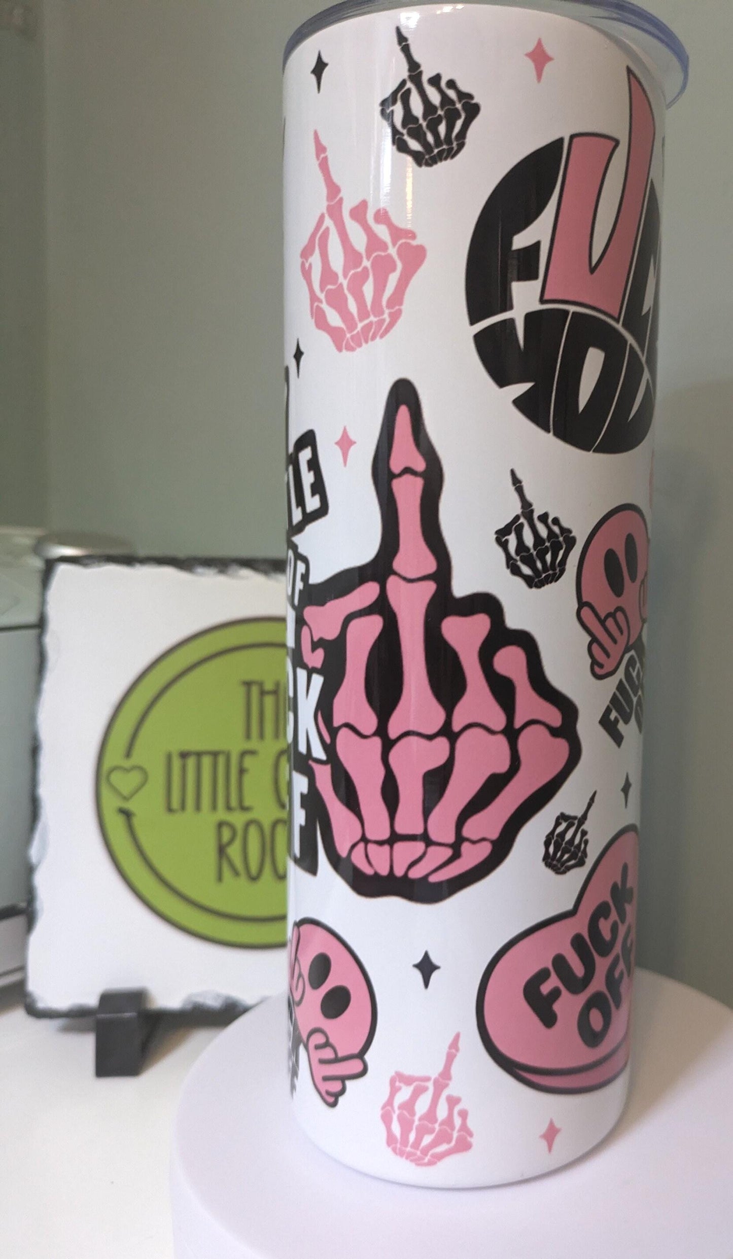 Sweary Tumbler, Rude Best Friend Gift, 20oz Insulated Travel Cup