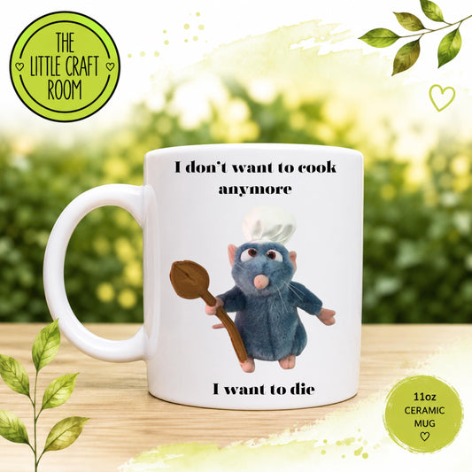 Funny Chef Rat Mug