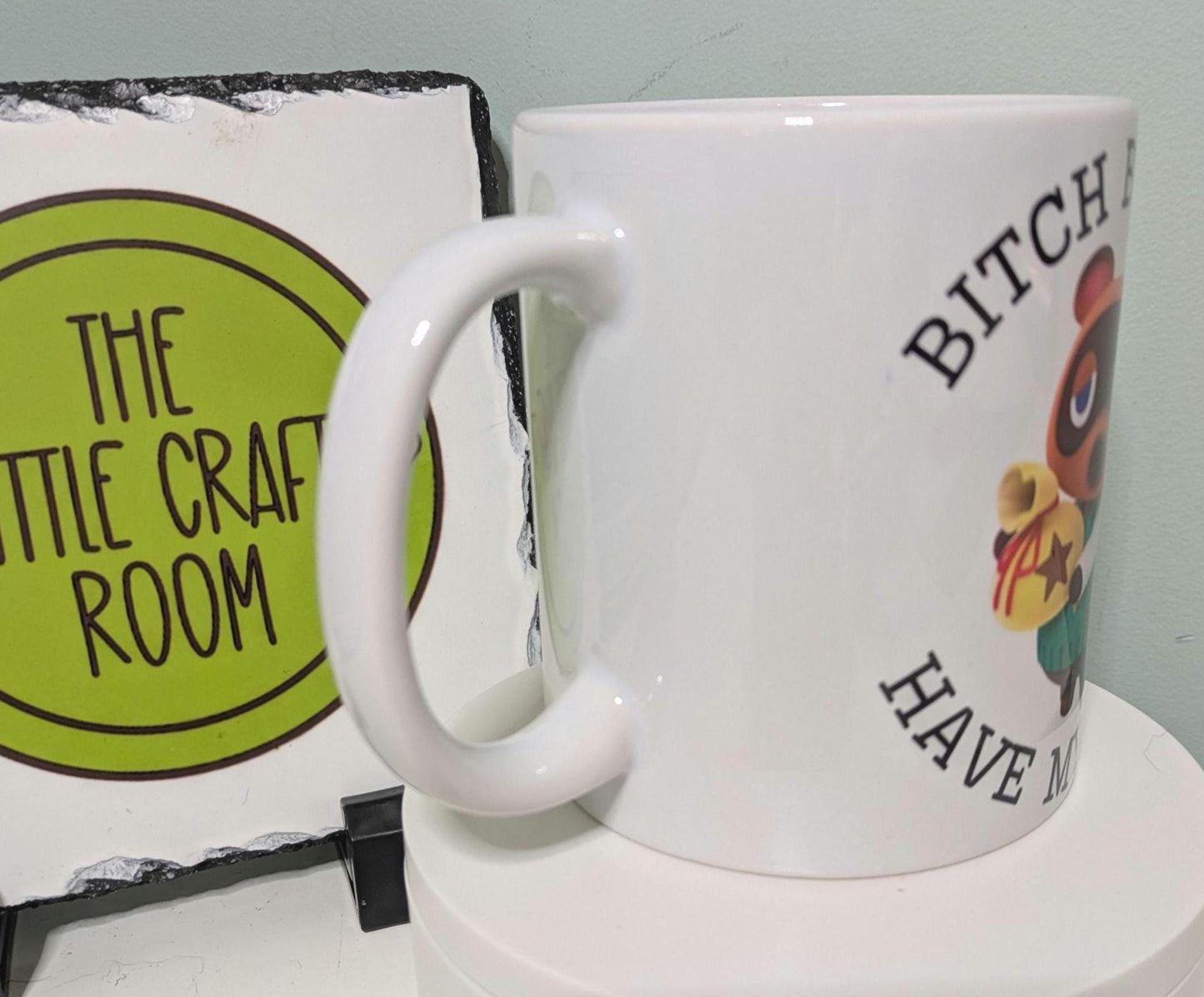 Tom Nook Animal Crossing Bitch Mug