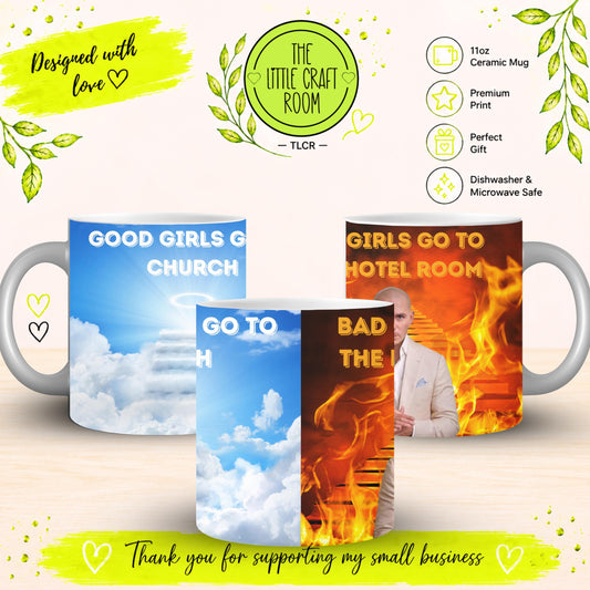 Pitbull Mr Worldwide Good Girls Bad Girls mug