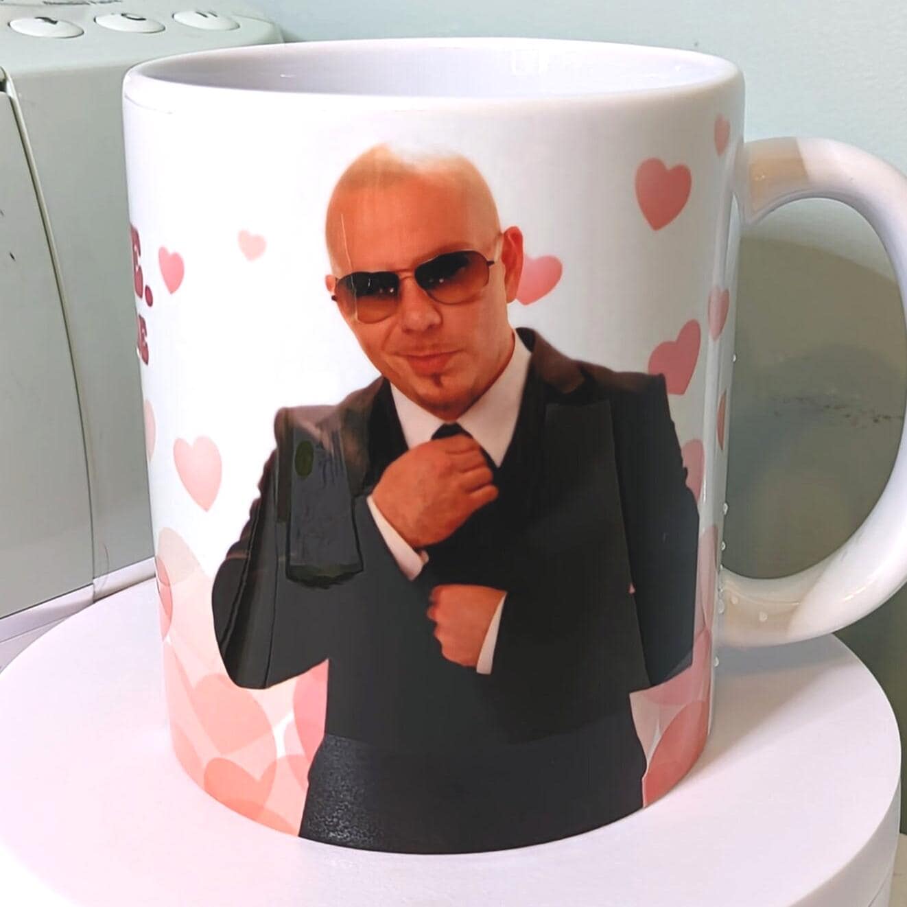 Mr Worldwide Live Laugh Love Mug