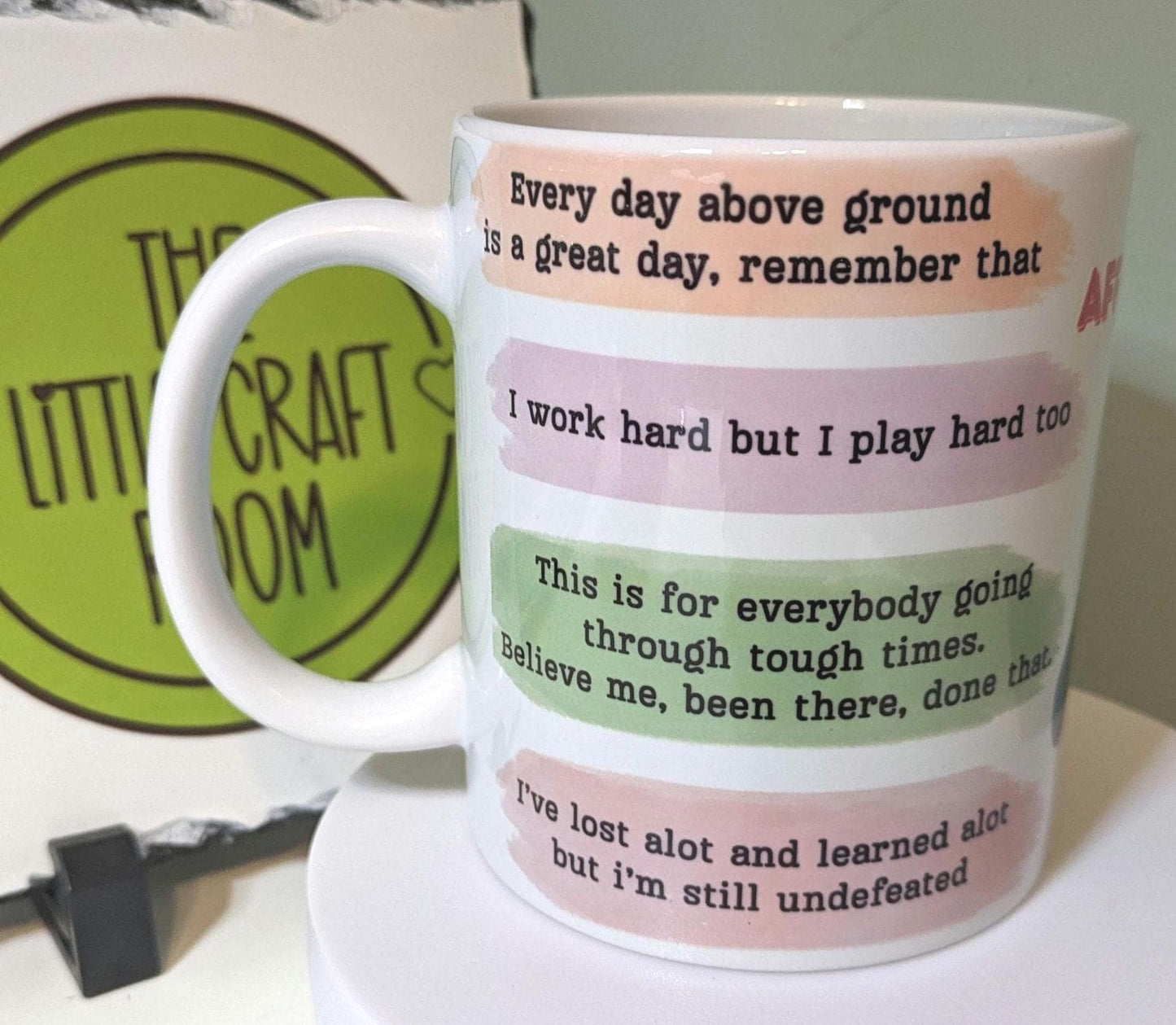 Pitbull Affirmations V2  Mug