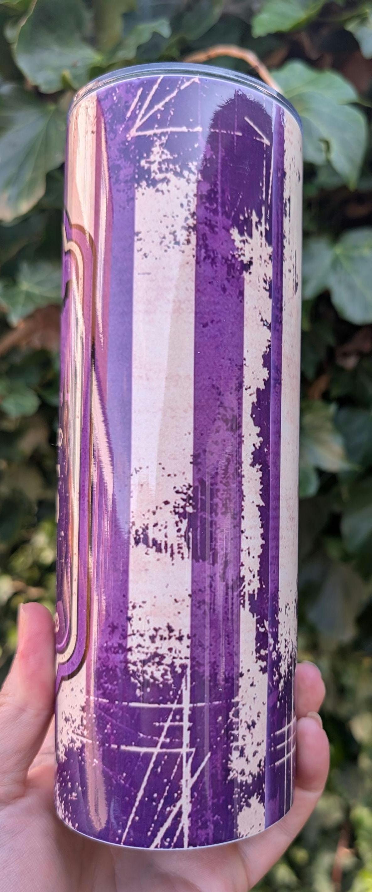Witches Brew Tumbler, Purple Witch Cup, 20oz Skinny Tumbler, Halloween Gift