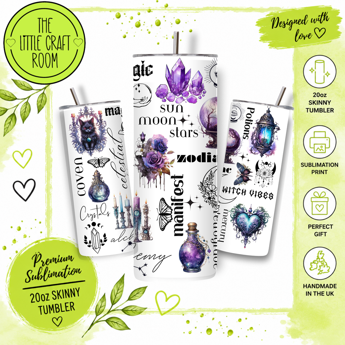 Week 2 - 20oz skinny tumblers
