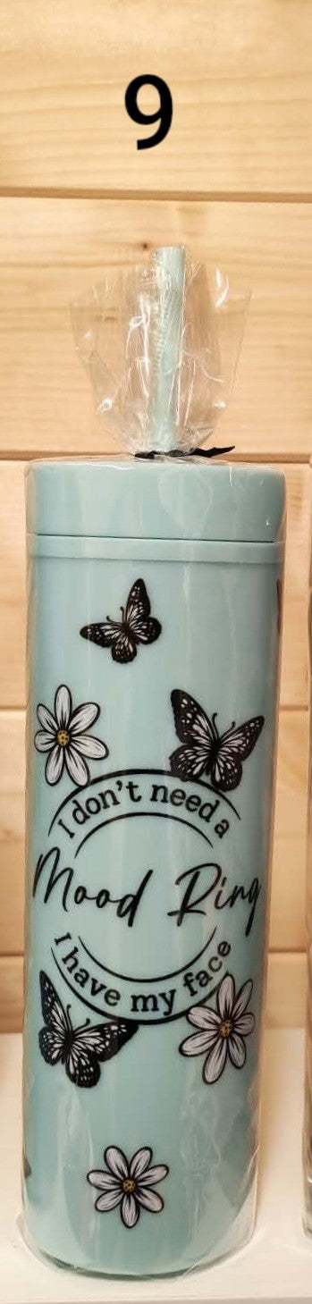Week 1 – Plastic Skinny Tumblers