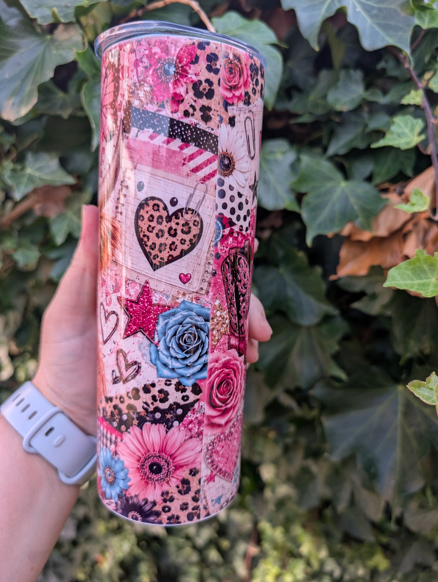 Cute pink cow 20oz Tumbler