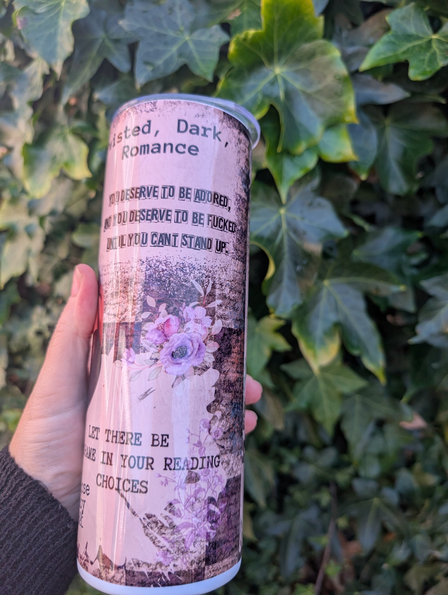 Smut Club reading 20oz Tumbler