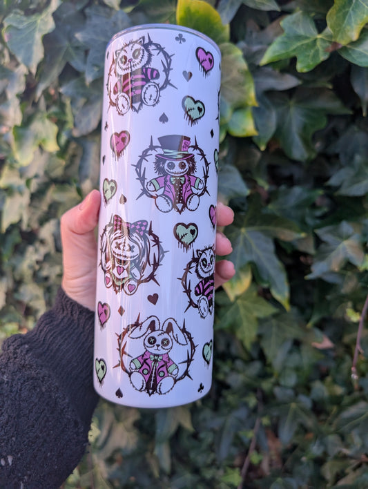 Horror Alice in wonderland  20oz Tumbler