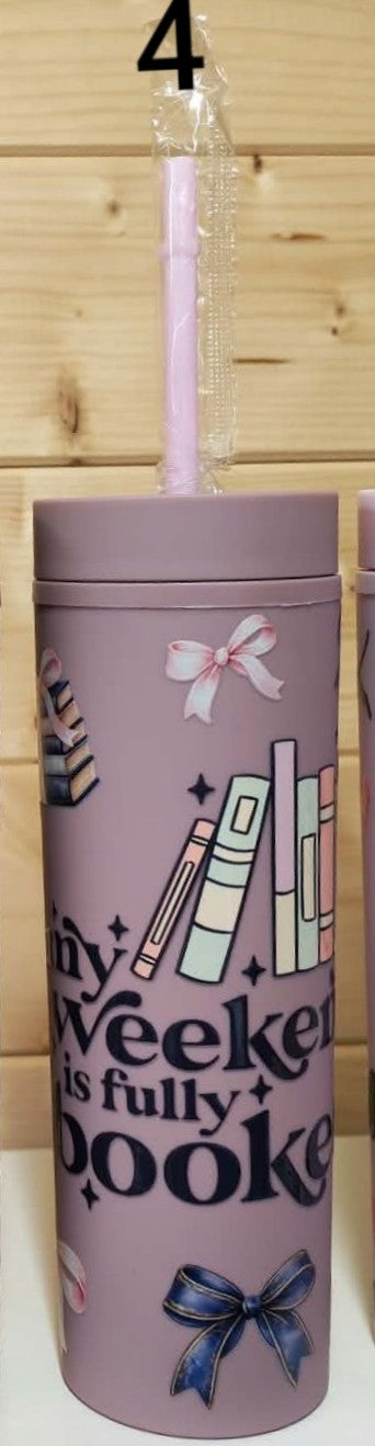 Week 1 – Plastic Skinny Tumblers