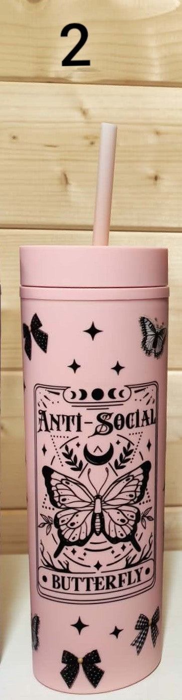 Week 1 – Plastic Skinny Tumblers