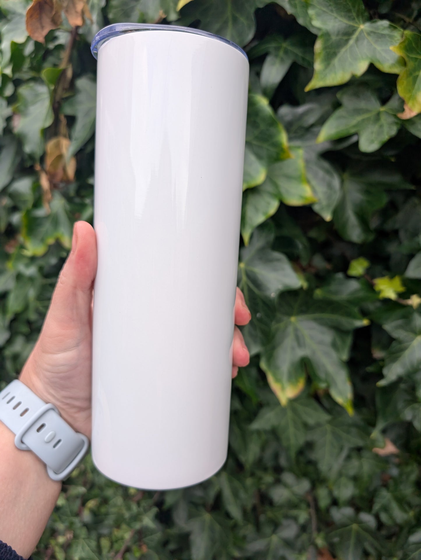 20oz Sublimation tumbler with flat edge