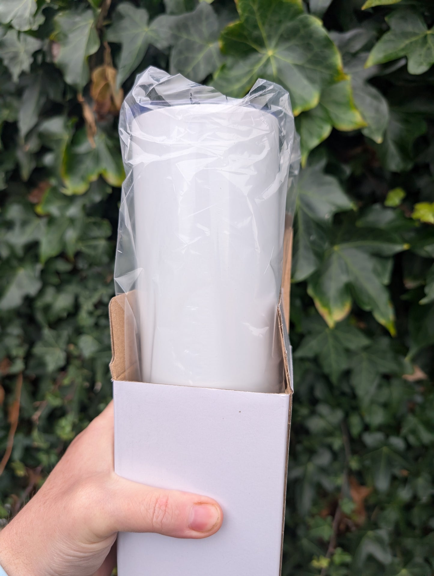 20oz Sublimation tumbler with flat edge