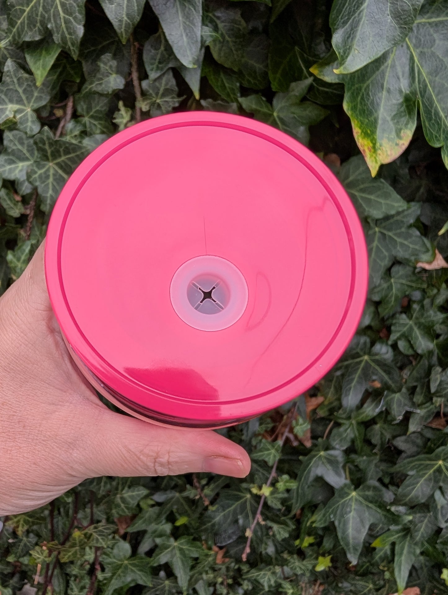 16oz Transparent Acrylic Coloured Plastic Beer Can with Plastic Lid and Straw