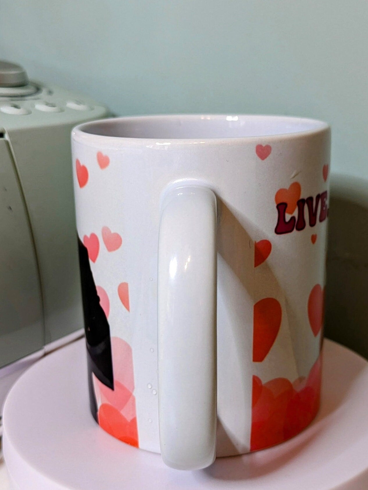 Live Laugh Love Mr Worldwide Pitbull meme mug
