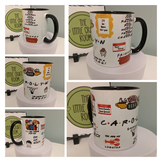 Friends personalised TV show mug