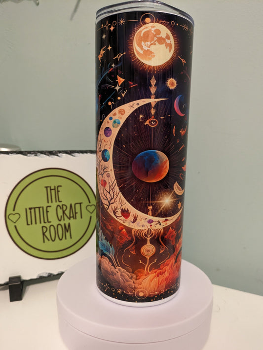 Celestial Moon skinny tumbler gift