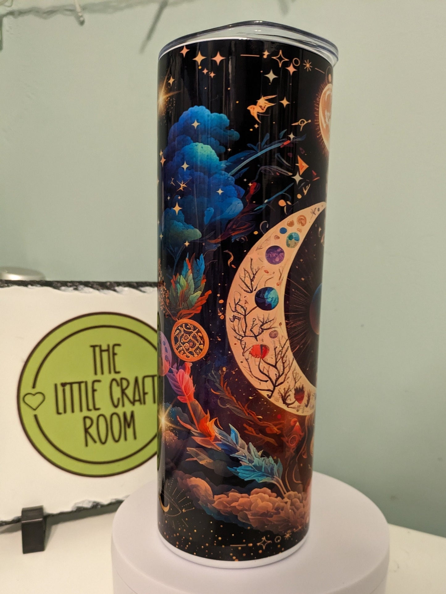 Celestial Moon skinny tumbler gift