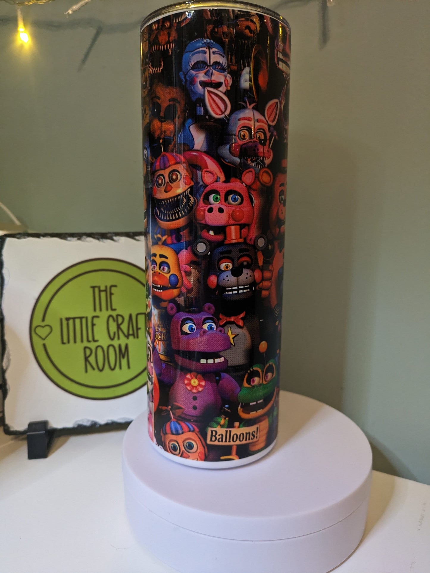 FNAF Five Nights at Freddy's movie skinny tumbler gift