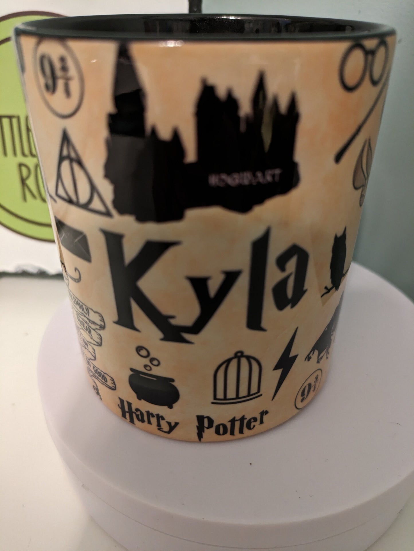 Harry Potter personalised map mug gift