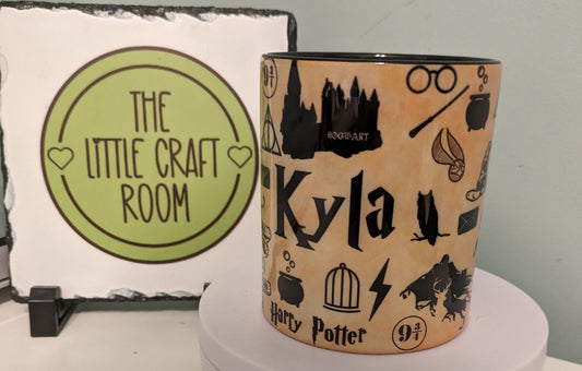 Harry Potter personalised map mug gift